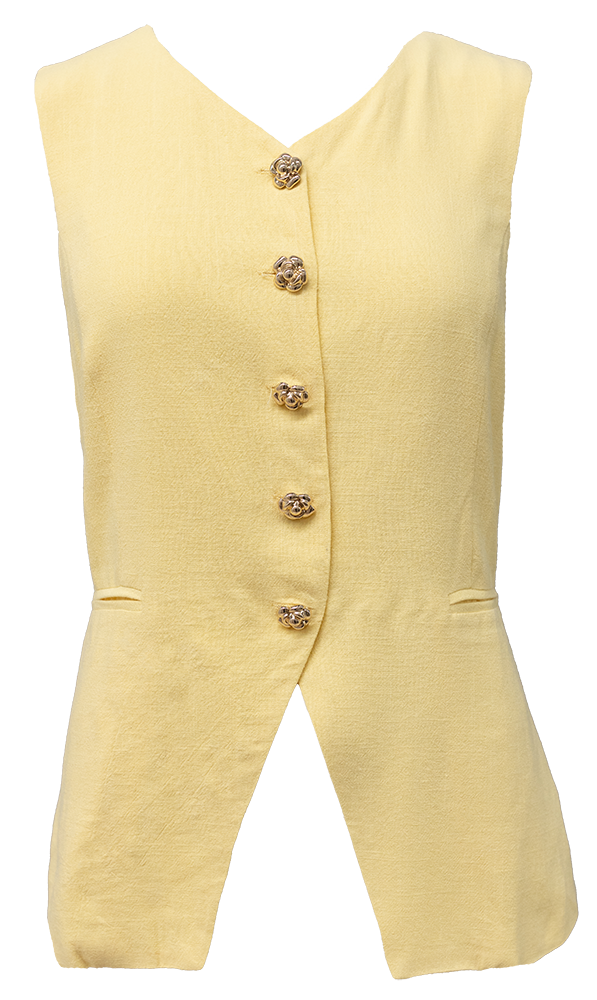 Warhol Vest Lemon