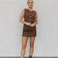 Warin Vest - Brown