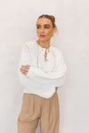 Webster Cardigan - White