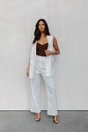 PRE ORDER MID-NOVEMBER - Gibson Pants - White Pinstripe