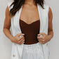 Cullen Mini Blazer Dress - White Pinstripe