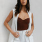 Cullen Mini Blazer Dress - White Pinstripe