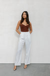 PRE ORDER MID-NOVEMBER - Gibson Pants - White Pinstripe