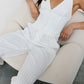 Marnie Vest - White Pinstripe