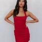 Willer Mini Dress - Cherry