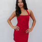 Willer Mini Dress - Cherry