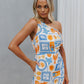 Wilma Dress - Coastal Print