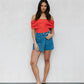 Wilson Bodysuit - Red