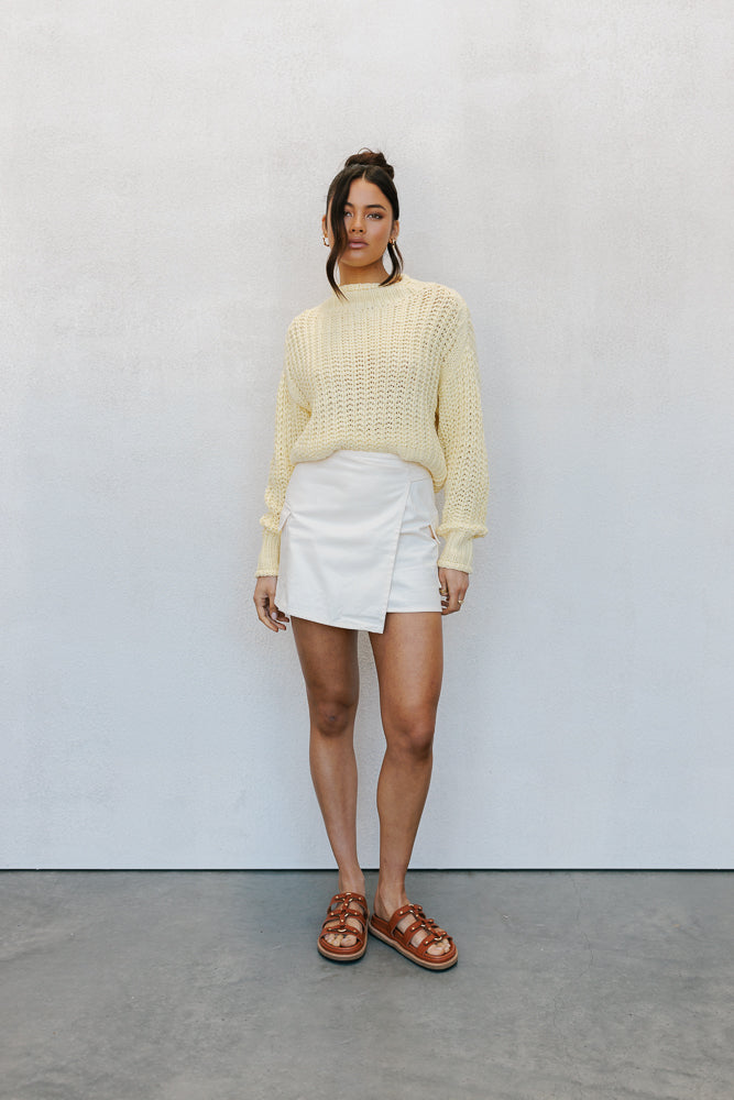 Wilton Knit - Lemon