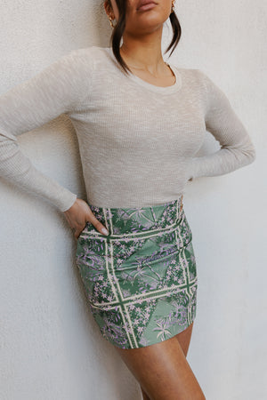 Wren Skirt - Toucan Print