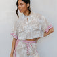 Wynlee Top - Sand Floral