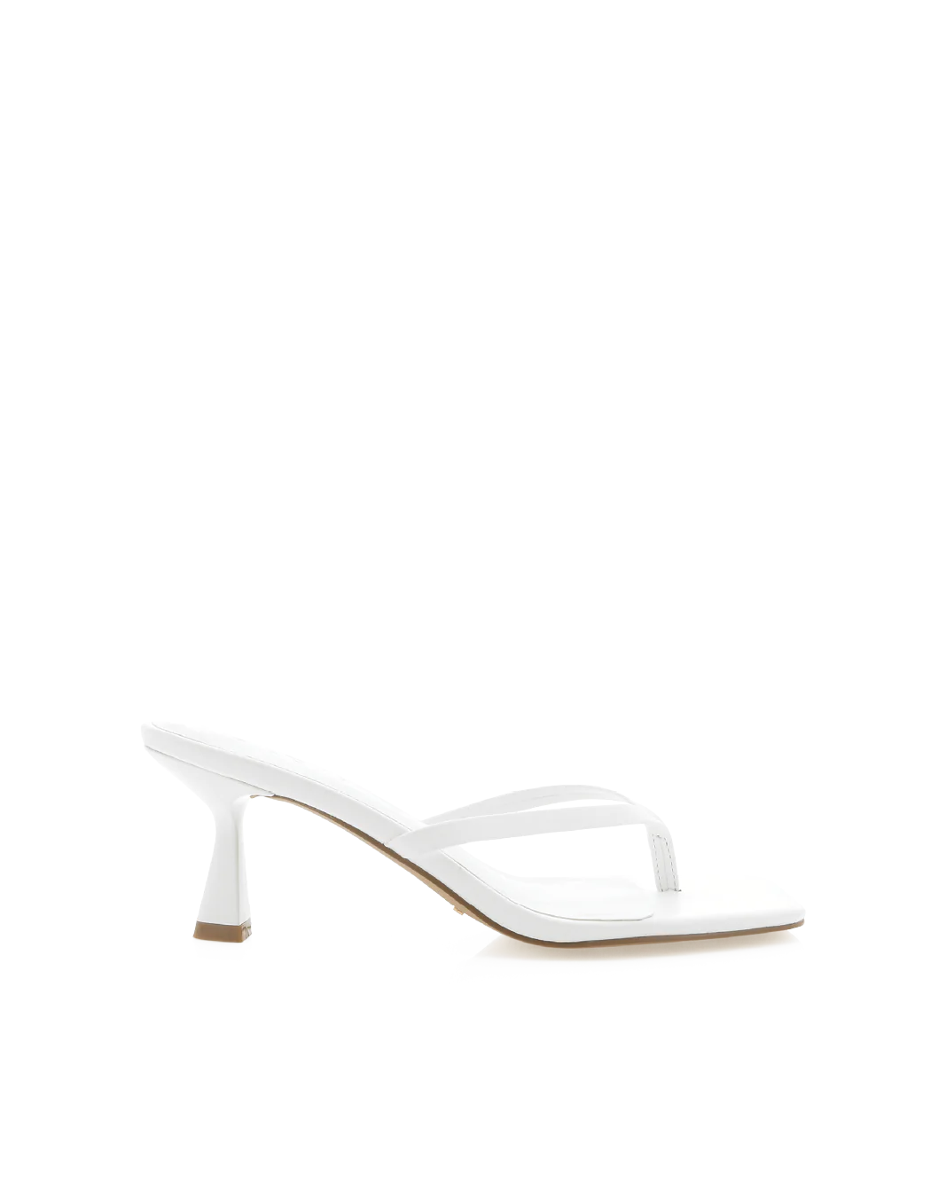 Xami Mule Heels - White