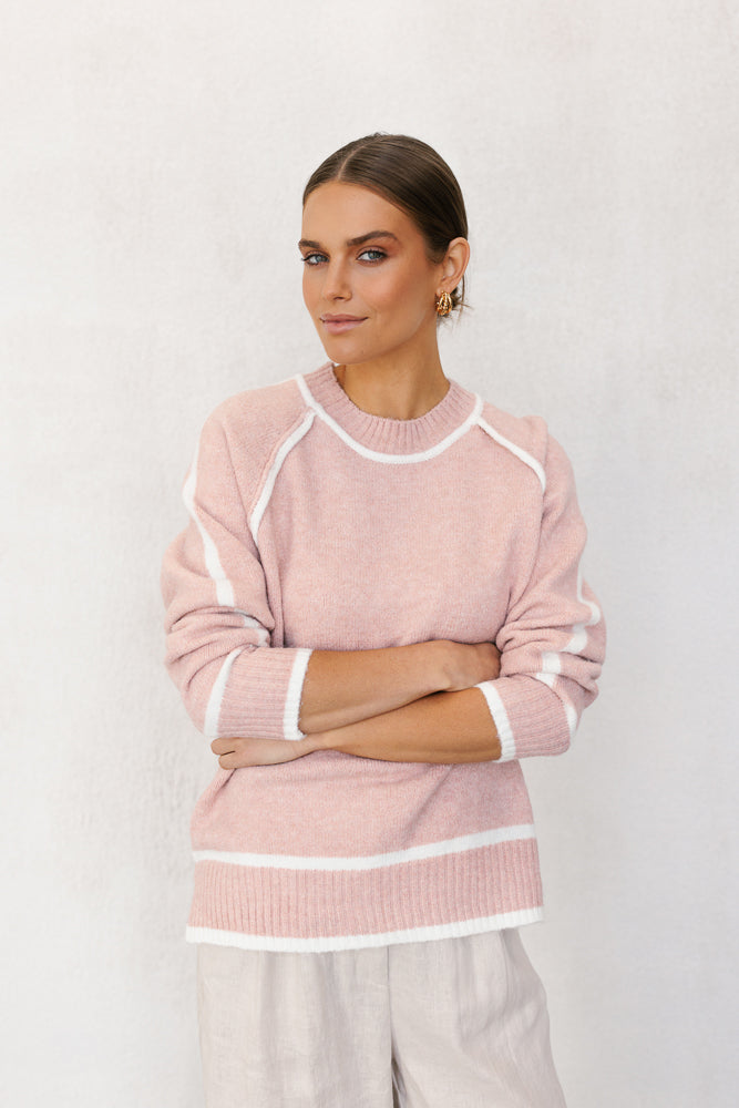 Xannah Jumper - Blush