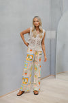 Xaylie Pants - Tropicana Print