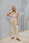 Xaylie Pants - Tropicana Print