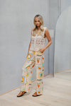 Xaylie Pants - Tropicana Print