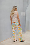 Xaylie Pants - Tropicana Print