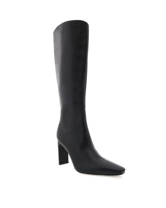Yoshiko Knee High Boots - Black