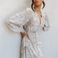Yves Dress - Sand Floral