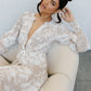 Yves Dress - Sand Floral