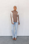 Zarli Jumper - Mocha/Cream Stripe