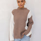 Zarli Jumper - Mocha/Cream Stripe