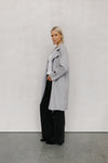 Zikkah Coat - Grey Knit