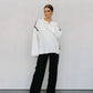 Zori Jumper - White/Black