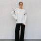 Zori Jumper - White/Black