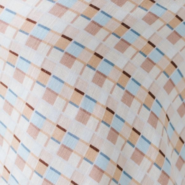BEIGE SKY CHECK