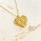 Calista Heart Necklace - Gold