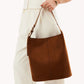 Cali Shoulder Bag - Tan Suede