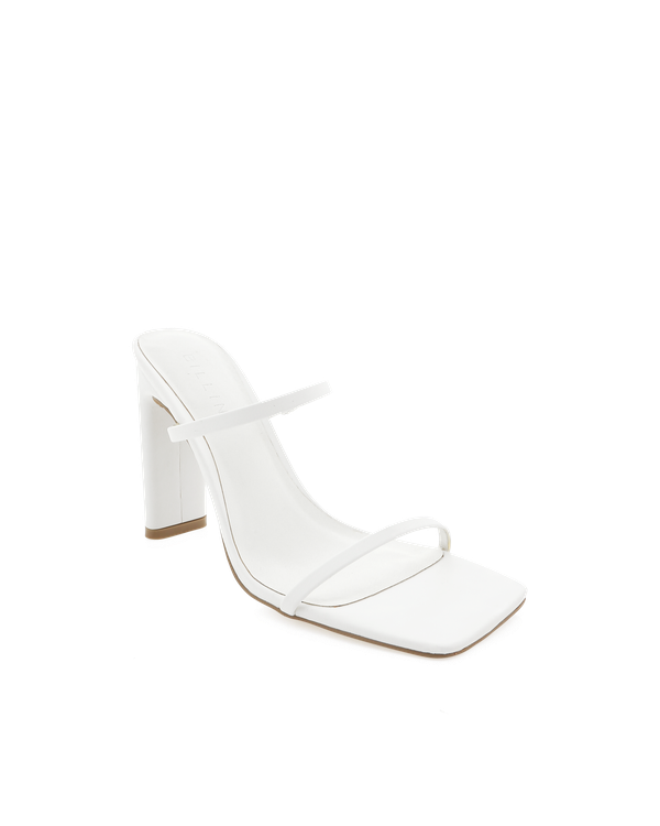Colter Heels White