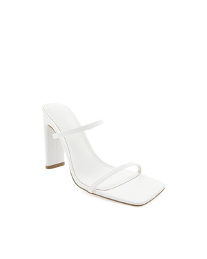 Colter Heels - White