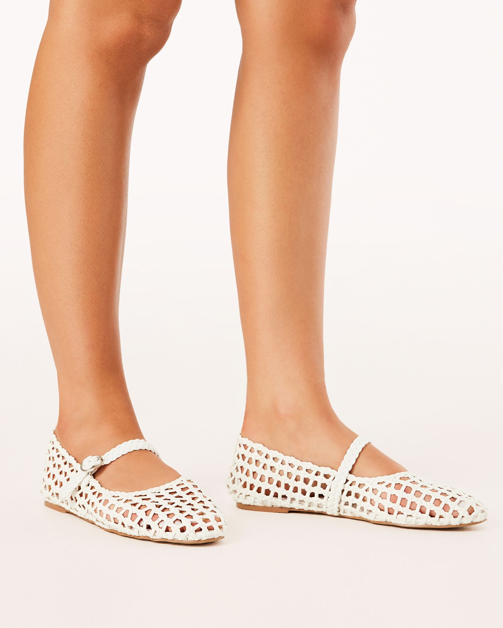 Gitta Flats White