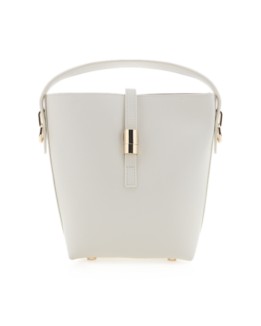 Hazel Handle Bag - Bone