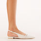 Ilie Flats - Ivory Patent