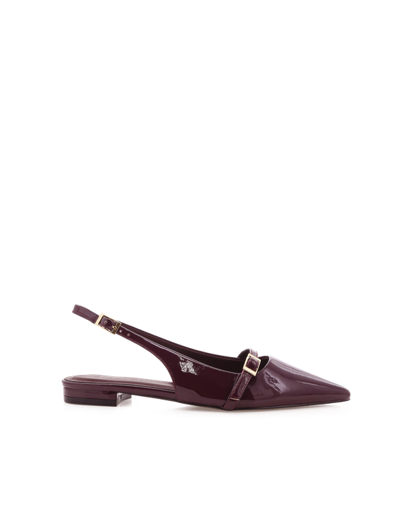 Ilie Flats - Mulberry Patent