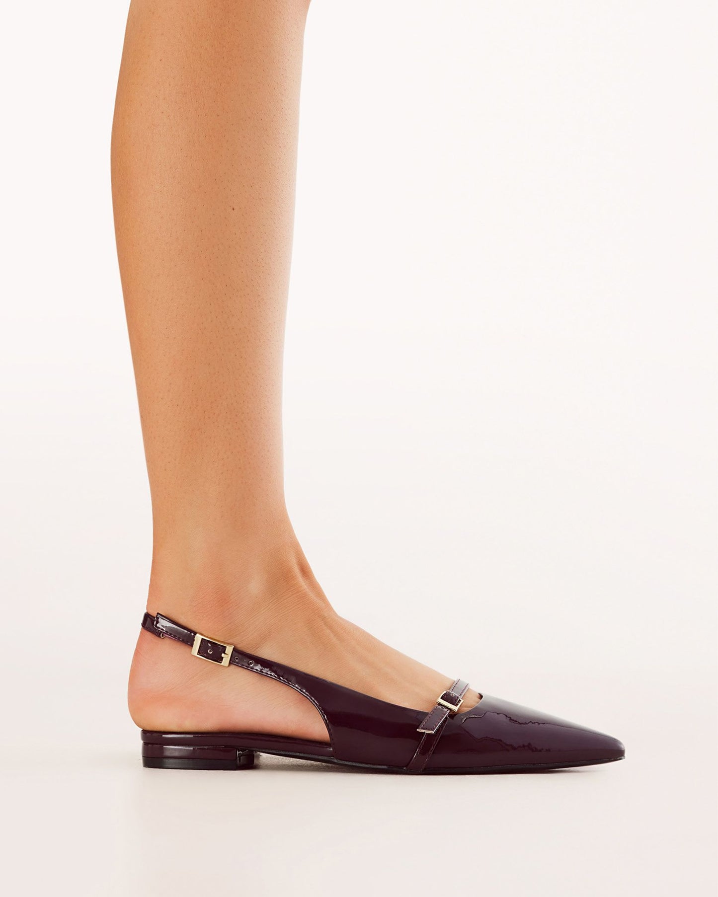 Ilie Flats - Mulberry Patent