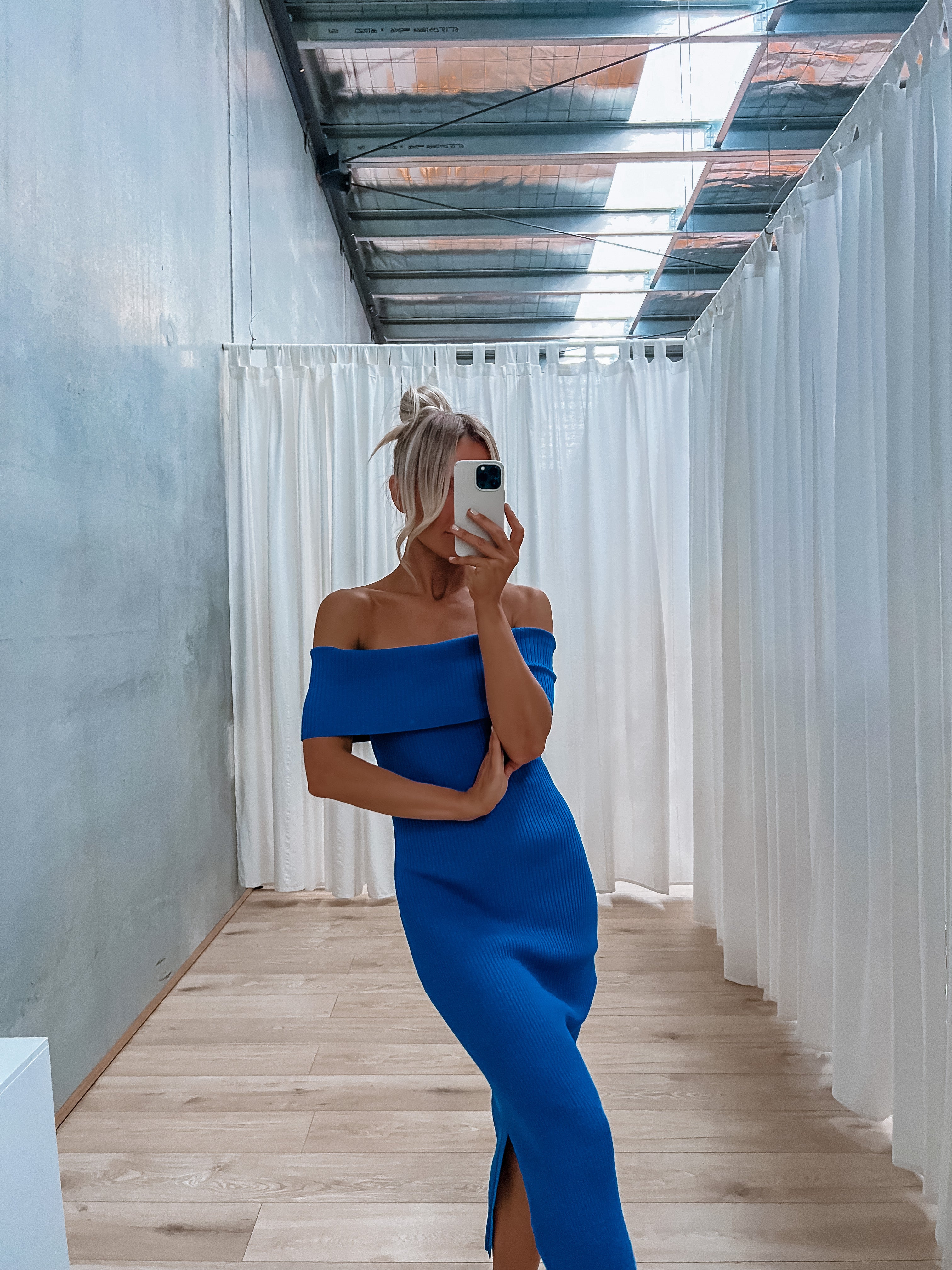 Stassi Dress Blue