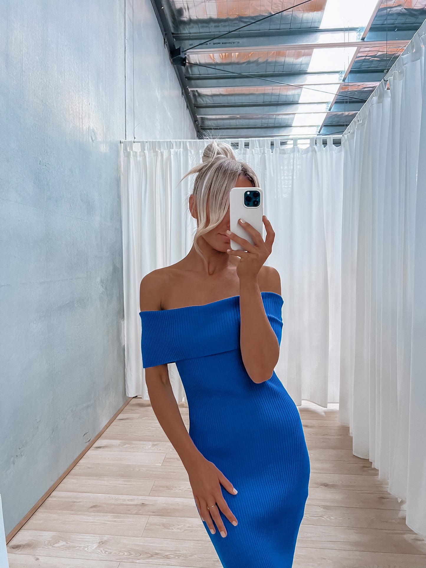 Stassi Dress - Blue