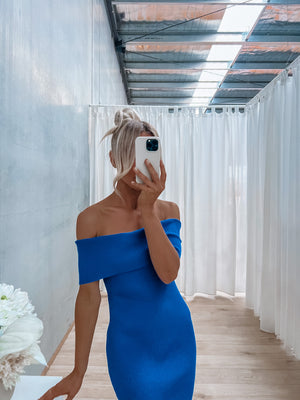 Stassi Dress - Blue