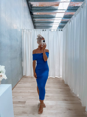 Stassi Dress - Blue
