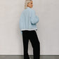 Inese Bomber Jacket - Washed Light Denim