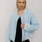 Inese Bomber Jacket - Washed Light Denim