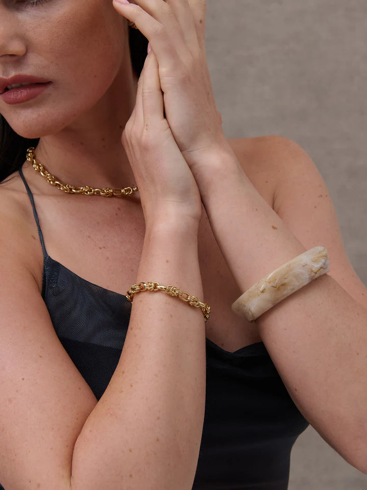 Izzy Rope Chain Bracelet - Gold