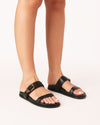 Yasna Slides - Black