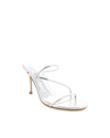 Ulrica Stiletto Heels - Silver Metallic