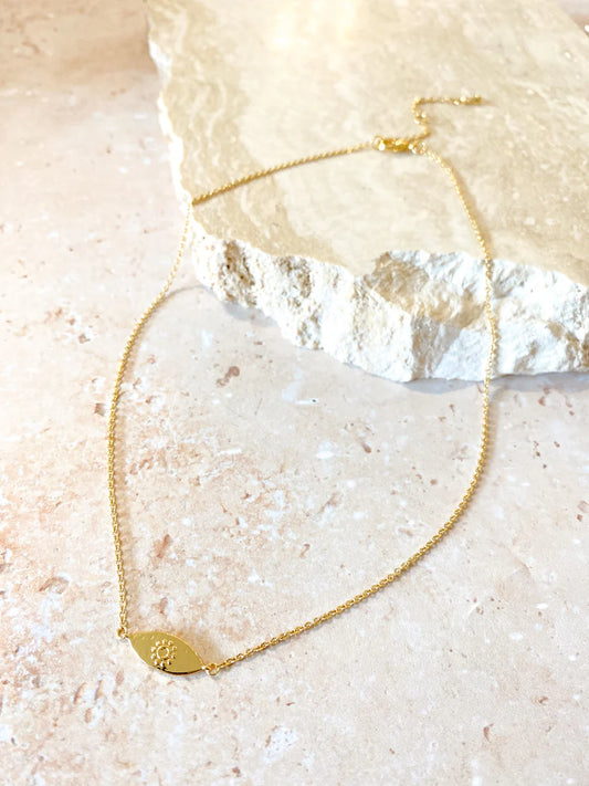 Ayin Necklace - Gold