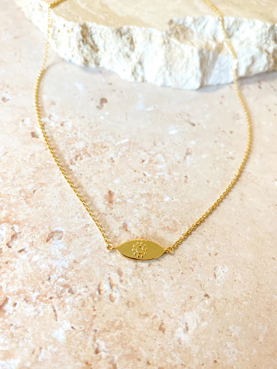 Ayin Necklace - Gold